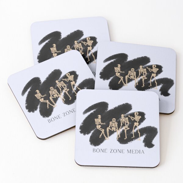 Item preview, Bone Zone Media Podcasting Skeletons designed and sold by FrontlineFifth.