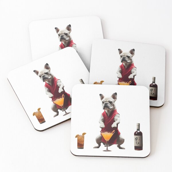 Item preview, The Cocktail Sensei (Kung Fu Dog) designed and sold by ArtofDday.