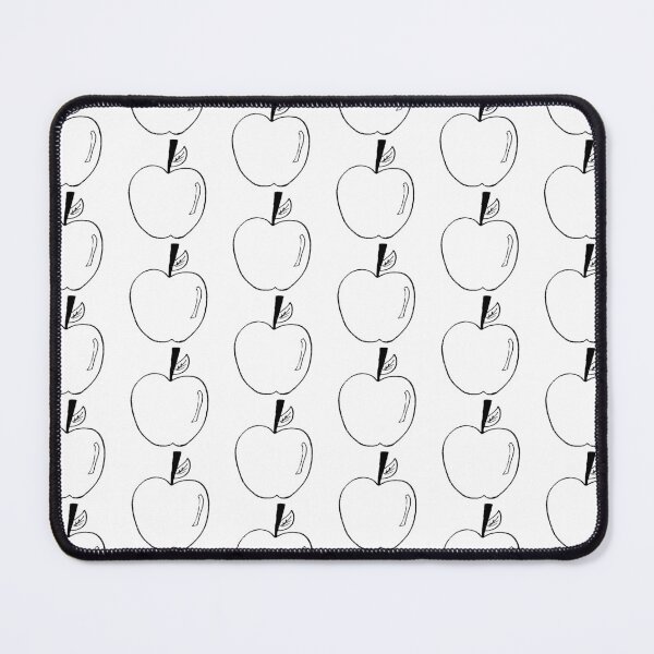 Item preview, apple black lineart designed and sold by paladinprints.