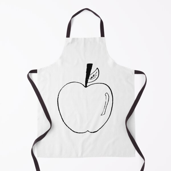 Item preview, apple black lineart designed and sold by paladinprints.