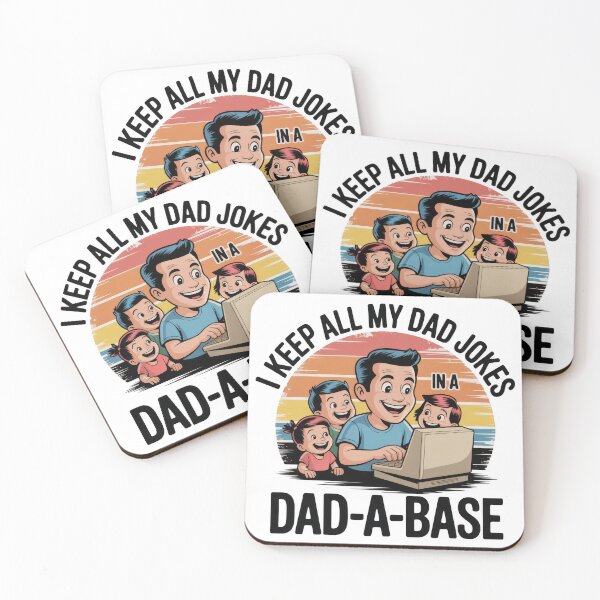 Item preview, Funny Dadabase Joke – Geeky Father’s Day Design designed and sold by EpicMediaShop.