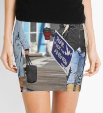After the Protest Mini Skirt