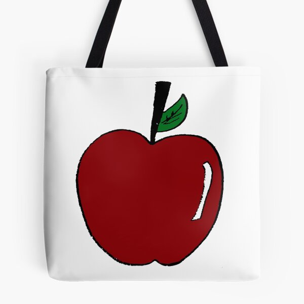 Item preview, red apple doodle designed and sold by paladinprints.