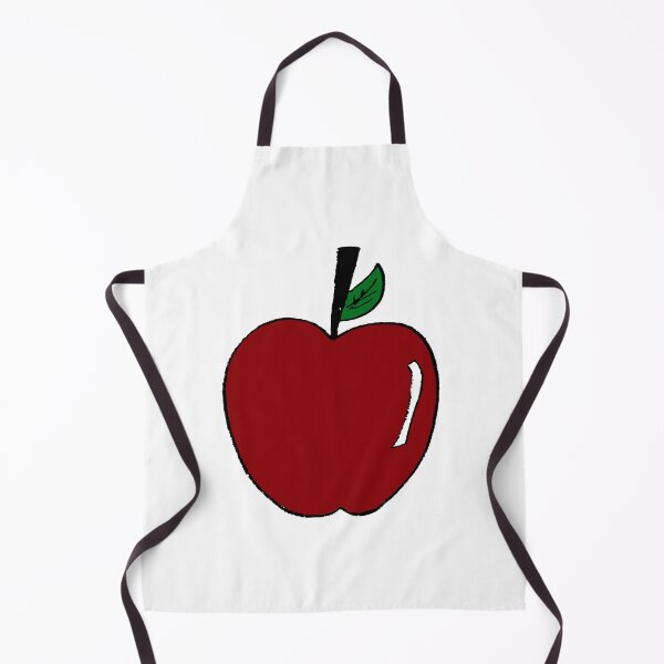 Item preview, red apple doodle designed and sold by paladinprints.