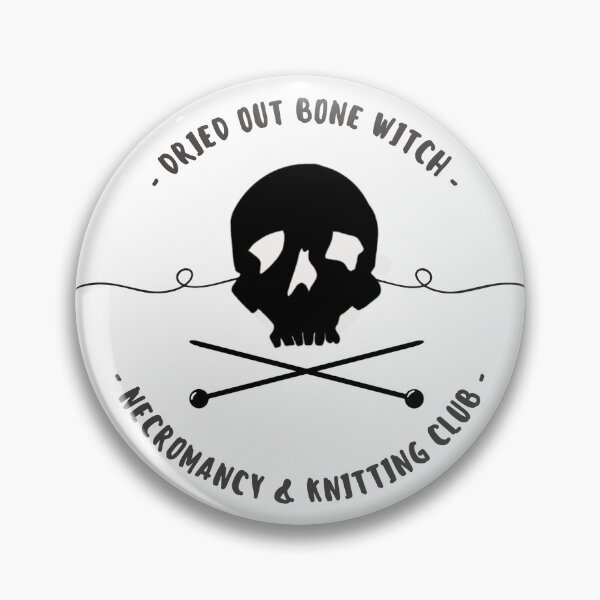 Item preview, Bone Witch Necromancy and Knitting Club designed and sold by FrontlineFifth.