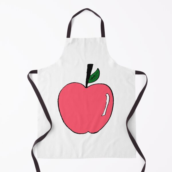 Item preview, light red apple doodle designed and sold by paladinprints.