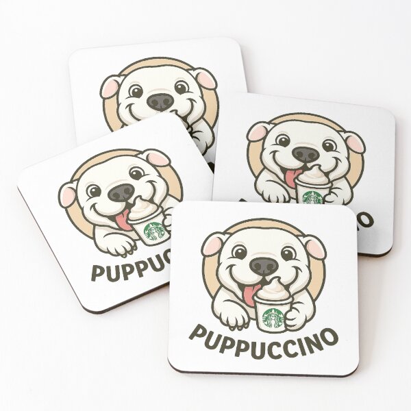 Item preview, Porky Puppuccino designed and sold by acupofcoffy.