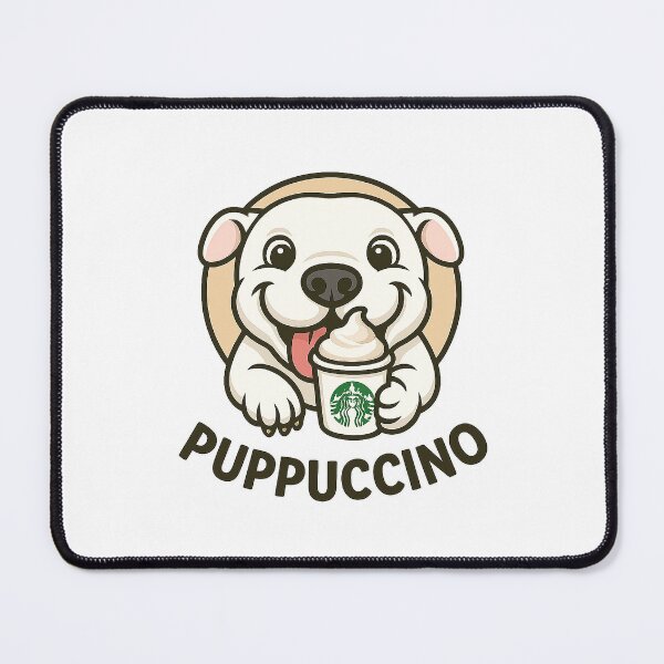 Item preview, Porky Puppuccino designed and sold by acupofcoffy.