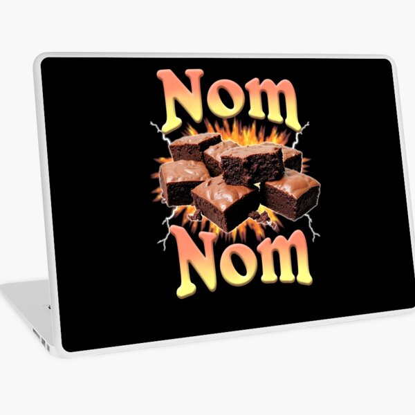 Artikel-Vorschau von Brownies Nom Nom Nom Brownie-Esser Brownie-Ausrüstung, designt und verkauft von DynamicDesign.