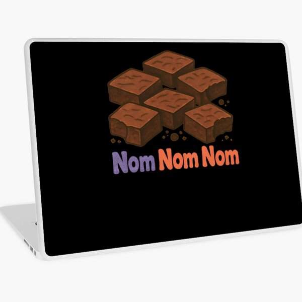 Artikel-Vorschau von Brownies Nom Nom Nom Brownie-Esser Brownie-Ausrüstung, designt und verkauft von DynamicDesign.