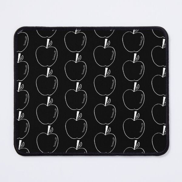 Item preview, apple white lineart designed and sold by paladinprints.