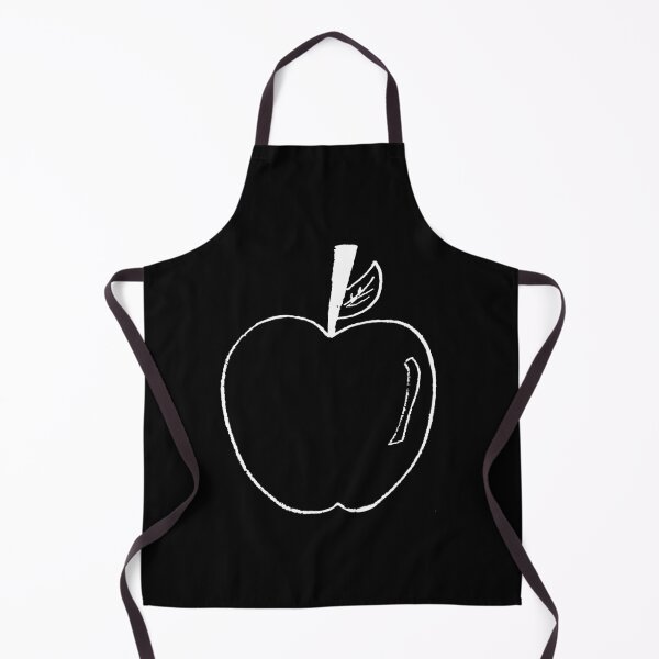 Item preview, apple white lineart designed and sold by paladinprints.