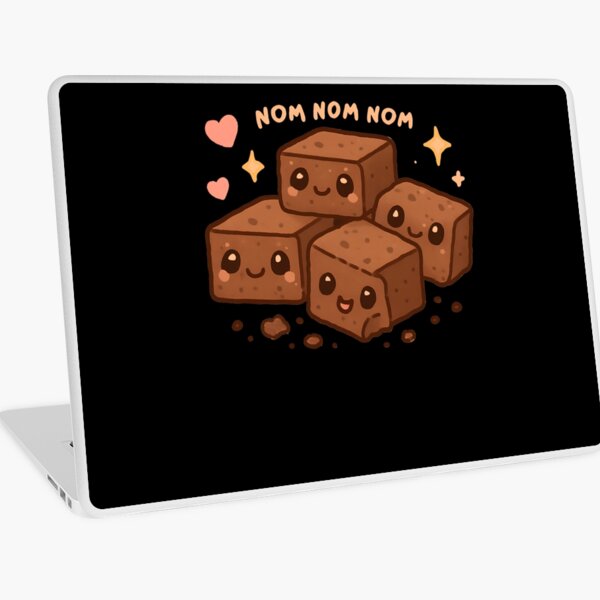 Artikel-Vorschau von Brownies Nom Nom Nom Brownie-Esser Brownie-Ausrüstung, designt und verkauft von DynamicDesign.