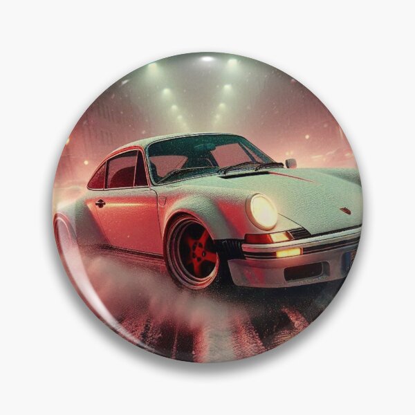 Item preview, "Arctic Drift King - Neon Snow Race Art" designed and sold by Ghost Archer Illusions.