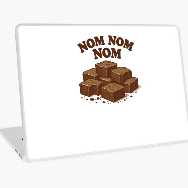Artikel-Vorschau von Brownies Nom Nom Nom Brownie-Esser Brownie-Ausrüstung, designt und verkauft von DynamicDesign.