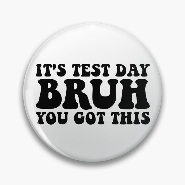 Item preview, It's Test Day Bruh You Got This Retro Teacher Test Day Gear designed and sold by DynamicDesign.
