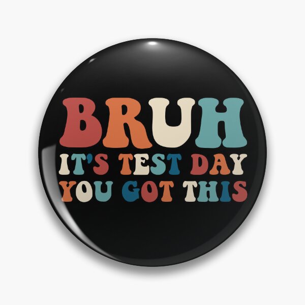 Item preview, Bruh It's Test Day You Got This Retro Teacher Test Day Gear designed and sold by DynamicDesign.