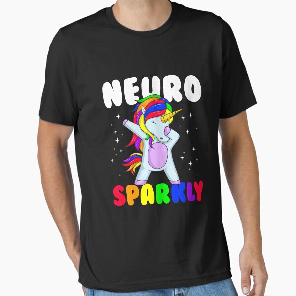 Vista previa del artículo con la obra «Neuro Sparkly: Artículos de concientización sobre la neurodiversidad y el espectro autista», diseñado y vendido por DynamicDesign.