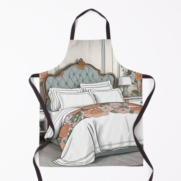 Item preview, Grandmillennial Floral Bedroom Print designed and sold by MatthewAMerman.