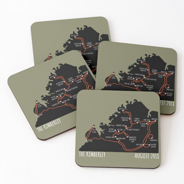 Item preview, Map My Kimberley - example designed and sold by OurAdventures.