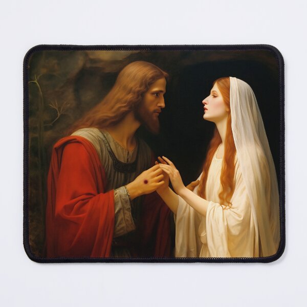 Item preview, Revelation of Redemption Mary Magdalene and the Risen Christ designed and sold by SanctifiedSouls.