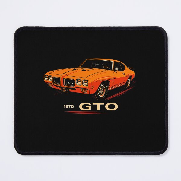 Item preview, 1970 Pontiac GTO Judge Tribute in Orbit Orange with Muscle Car Vibes designed and sold by TheArtOfCar.