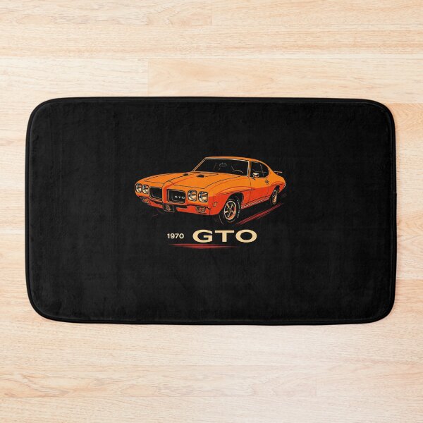 Item preview, 1970 Pontiac GTO Judge Tribute in Orbit Orange with Muscle Car Vibes designed and sold by TheArtOfCar.