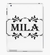 Frame Name Mila iPad Case/Skin