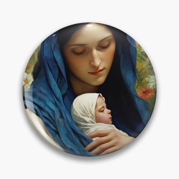 Item preview, Graceful Maternity : The Virgin Mary and the Infant Savior designed and sold by SanctifiedSouls.