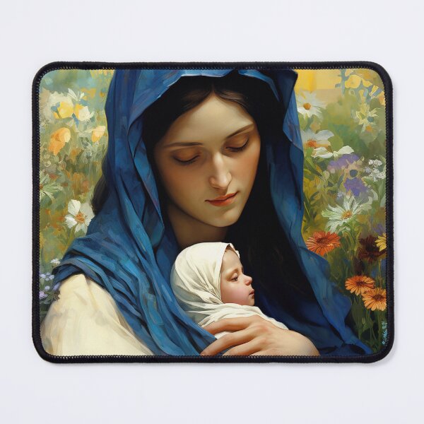 Item preview, Graceful Maternity : The Virgin Mary and the Infant Savior designed and sold by SanctifiedSouls.