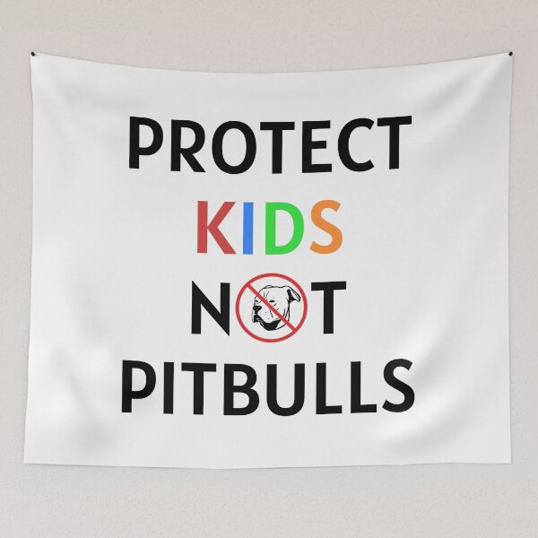 Item preview, Protect Kids Not Pitbulls designed and sold by impeaking.