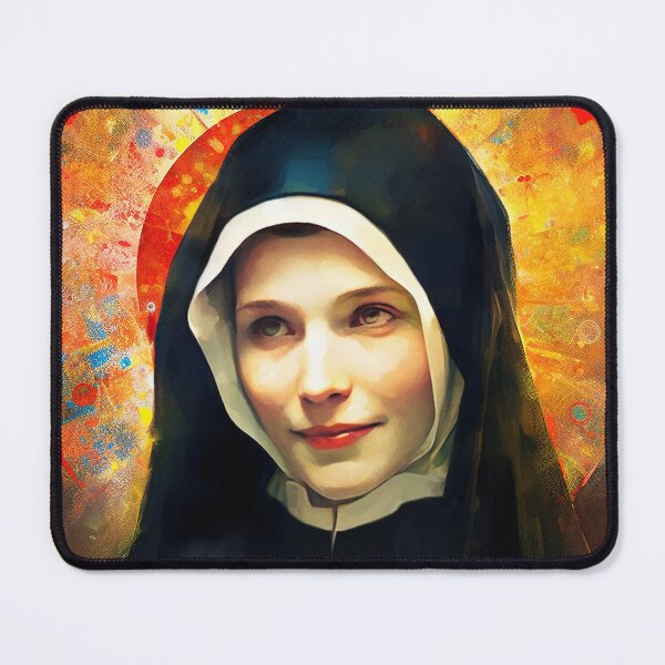 Item preview, Saint Faustina Kowalska designed and sold by SanctifiedSouls.