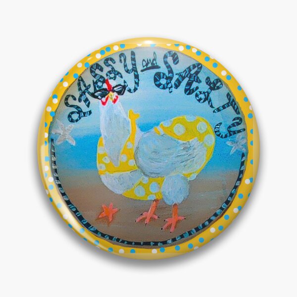 Item preview, Sassy and Salty Bikini Chicken  designed and sold by ChristiaJ.