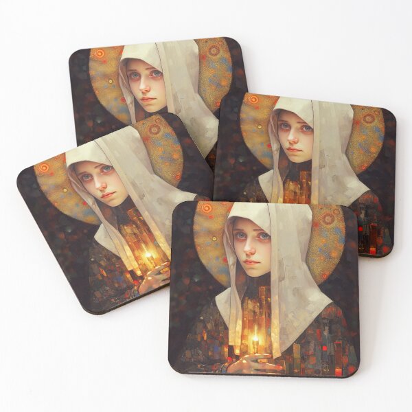 Item preview, Saint Frances of Rome designed and sold by SanctifiedSouls.