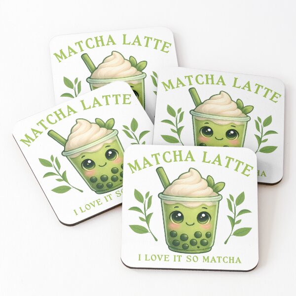 Item preview, Matcha Latte I Love It So Matcha Funny Chibi Matcha Lovers designed and sold by thebest-2studio.