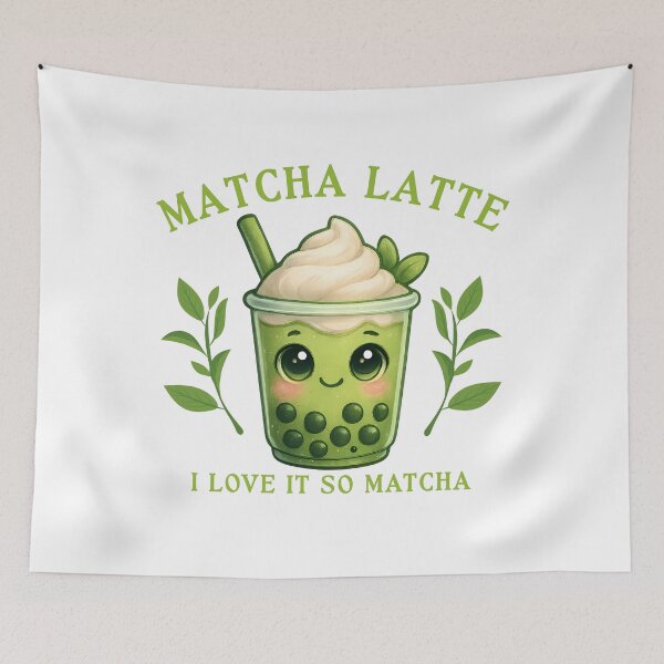 Item preview, Matcha Latte I Love It So Matcha Funny Chibi Matcha Lovers designed and sold by thebest-2studio.