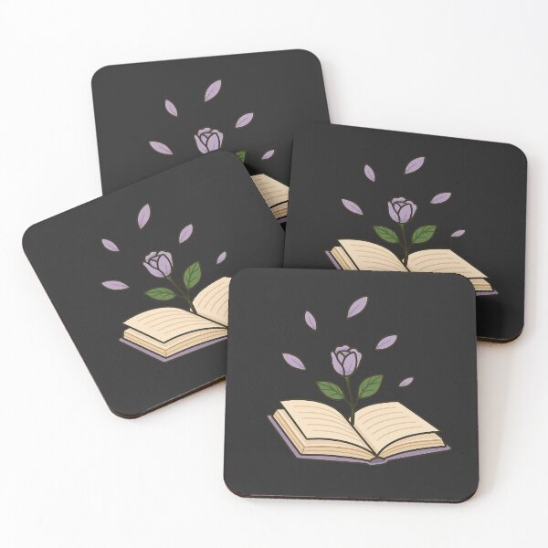 Item preview, Floating Book with Lavender Petals – Soft Aesthetic Floral Book Art designed and sold by ColorSplash123.