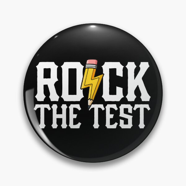 Item preview, Rock The Test Funny Test Day Motivation Rock The Test Gear designed and sold by DynamicDesign.