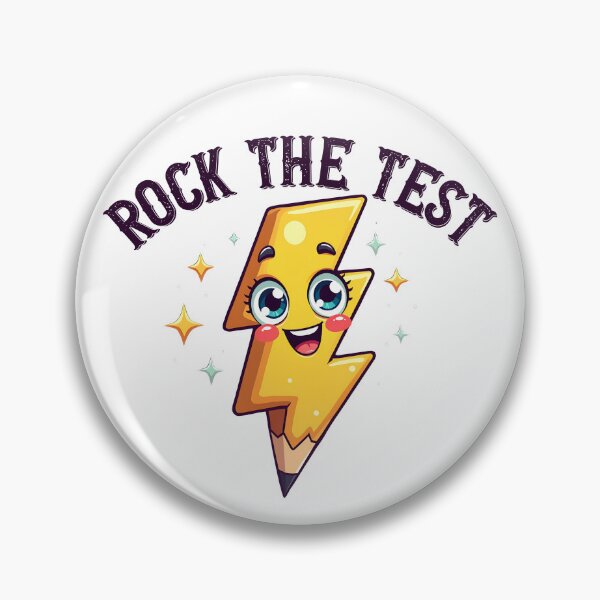 Item preview, Rock The Test Funny Test Day Motivation Rock The Test Gear designed and sold by DynamicDesign.