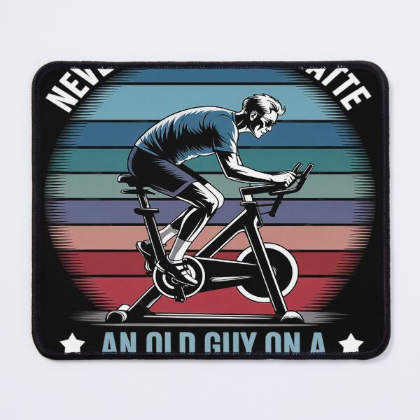 Item preview, Spinning Class Never Underestimate A Guy Spin Class Gym designed and sold by Nekusa.
