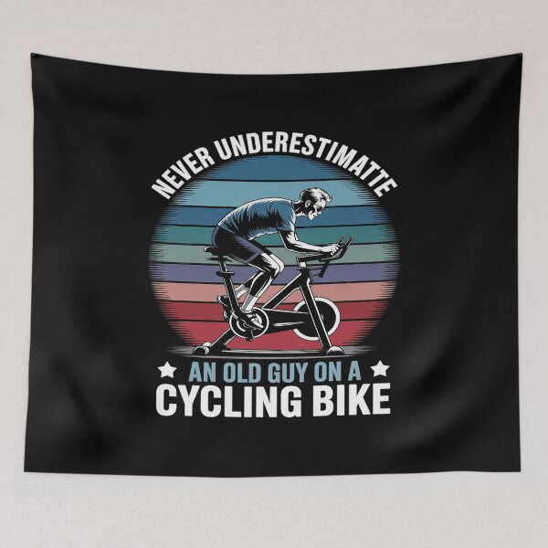 Item preview, Spinning Class Never Underestimate A Guy Spin Class Gym designed and sold by Nekusa.