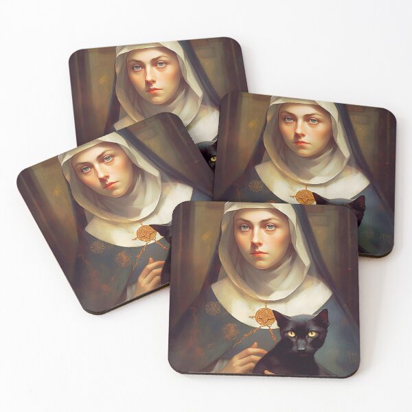 Item preview, Saint Gertrude designed and sold by SanctifiedSouls.