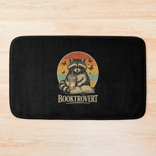 Item preview, Booktrovert Reading Raccoon designed and sold by queenzoid.