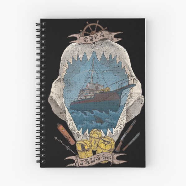 Item preview, JAWS Movie 1975 Orca Boat Shark Frame 50th Anniversary designed and sold by Jackaloo.