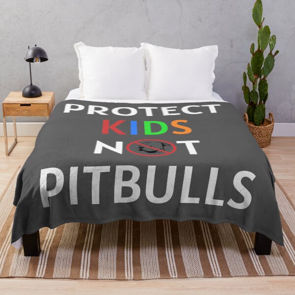 Item preview, Protect Kids Not Pitbulls (white text) designed and sold by impeaking.