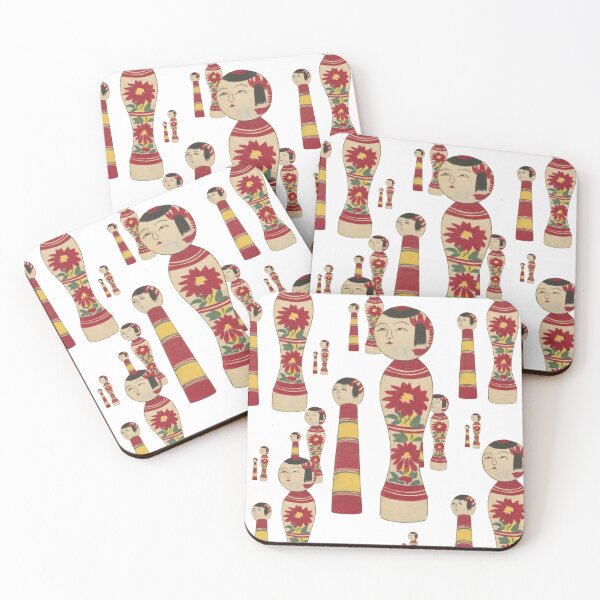 Item preview, Kokeshi Girl Pop Art – Japanese Folk Toy  designed and sold by tokomoroJP.