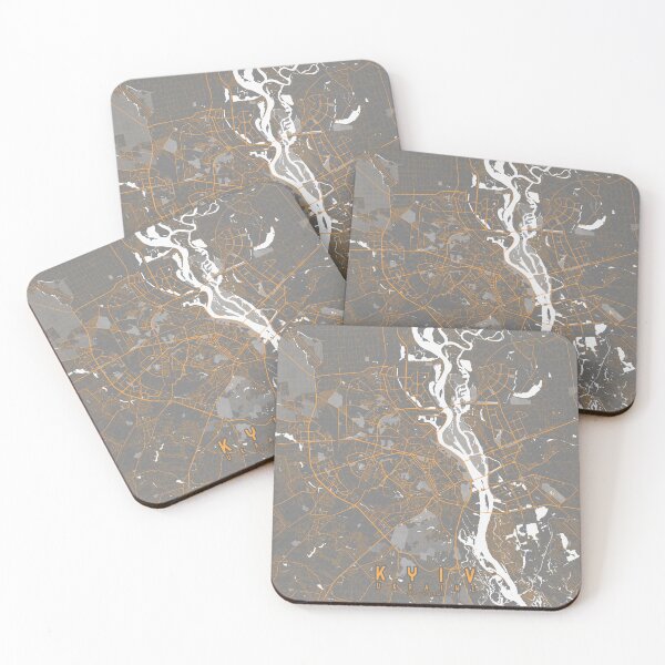 Item preview, Kyiv City Map of Ukraine - Bauhaus designed and sold by deMAP.