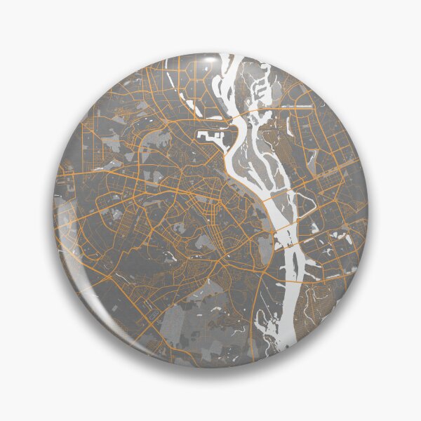 Item preview, Kyiv City Map of Ukraine - Bauhaus designed and sold by deMAP.
