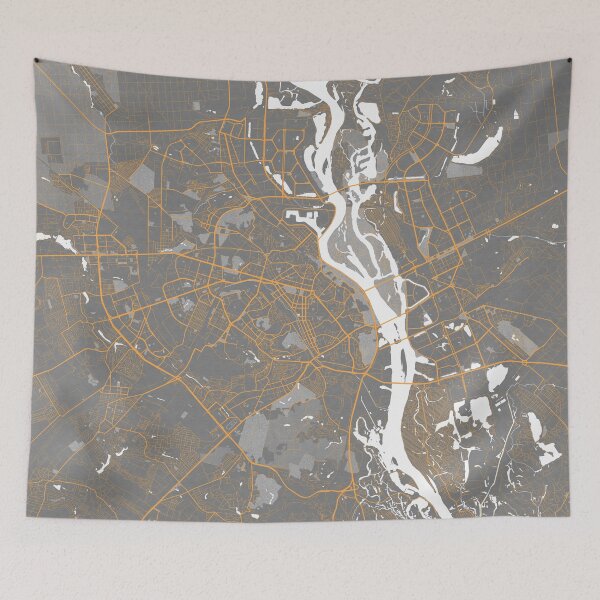 Item preview, Kyiv City Map of Ukraine - Bauhaus designed and sold by deMAP.