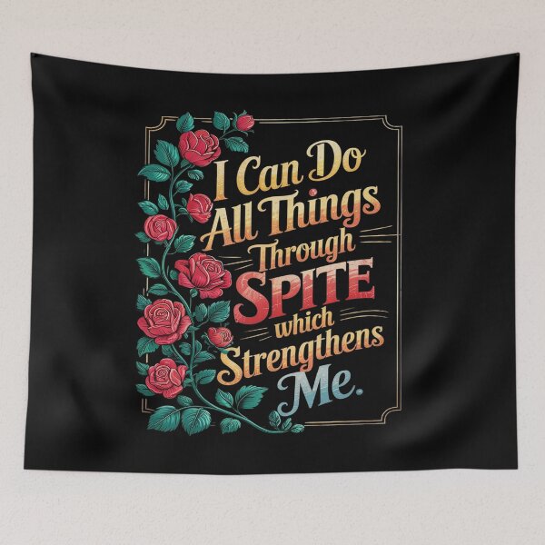 Item preview, Spite Strengthens Funny Floral designed and sold by Nekusa.